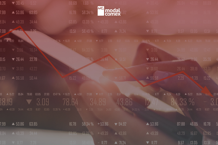 Brazilian trade balance with falling surplus